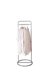 vegaindoor oba 45 model garment rack,clothing racks for hanging clothes,metal strong heavy duty hanging clothes rack for small spaces and rooms,metal garment rack with shelves,portable clothes rack,gold,grey,white (47.2" x 17.7", metallic gray)