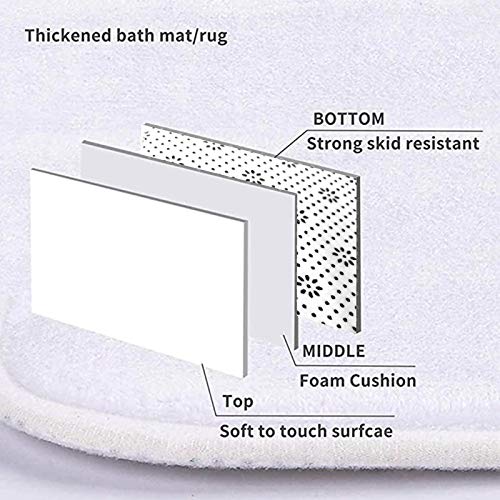 VOZUKO 4pcs Wednesday Shower Curtain Set, Wednesday Girl Bathroom Rugs, Including Waterproof Shower Curtain,Non-Slip Rug, Toilet Lid Cover, Bath Mat and 12 Hooks, 72x72in