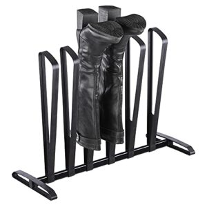 yescom 3-pair boot rack organizer storage stand holder hanger home closet shoes shelf easy to assemble
