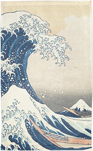 YouCustomizeIt Great Wave Off Kanagawa Finger Tip Towel - Full Print