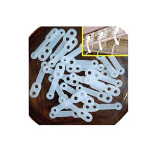xxhailan 30 pcs windproof buckles strong toughness non-slip silicone fixing buckle for clothes hanger wiring tube outdoor indoor