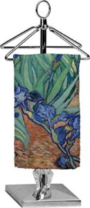 rnk shops irises (van gogh) finger tip towel - full print