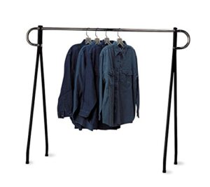 sswbasics clothing rack - single bar garment rack 60 x 48 inch