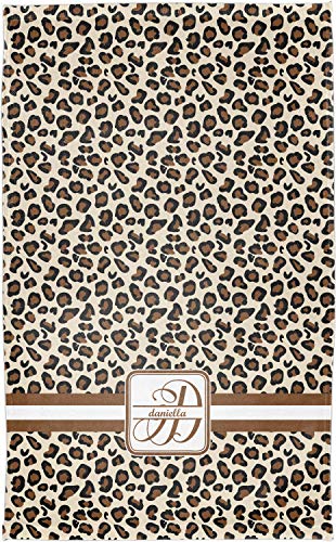 YouCustomizeIt Leopard Print Finger Tip Towel - Full Print (Personalized)