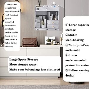 AIDLGPPCP Bathroom Wall Cabinet Bathroom Cabinet Small Bathroom Wall Cabinet Medicine Cabinets Bathroom Countertop Cabinet Stylish Bathroom Countertop Cabinet with Medicine and Wall Cabinet Features