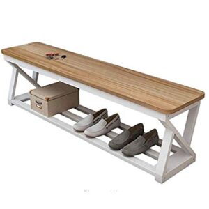 dingzz shoe rack ，bench in solid wood, bench for steel dressing shoes, bench for the rest heavy shoe rack