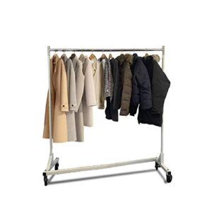 heavy duty 400lb load garment clothing z rack - rolling garment z rack for home, retail display, durable square tubing, commercial grade clothing rack. display racks, coat rack fixtures