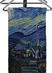 RNK Shops The Starry Night (Van Gogh 1889) Finger Tip Towel - Full Print