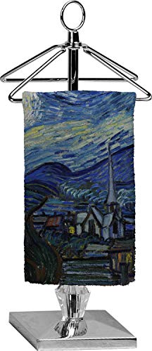 RNK Shops The Starry Night (Van Gogh 1889) Finger Tip Towel - Full Print