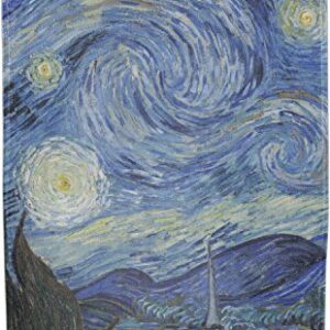 RNK Shops The Starry Night (Van Gogh 1889) Finger Tip Towel - Full Print