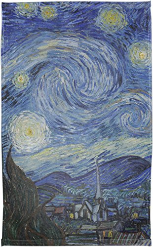 RNK Shops The Starry Night (Van Gogh 1889) Finger Tip Towel - Full Print