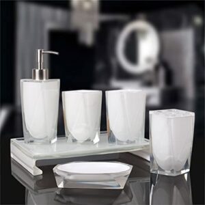 WYKDD Toothbrushing Cup Mouthwash Cup Set Bathroom Set European Bathroom Bathroom Washing Set