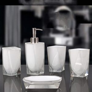 WYKDD Toothbrushing Cup Mouthwash Cup Set Bathroom Set European Bathroom Bathroom Washing Set