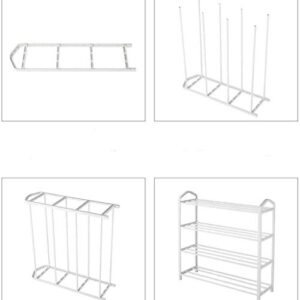 DINGZZ Home Shoe Rack, Removable and Simple, Multi-Layer Simple Home Storage and Assembly Shoe Cabinet