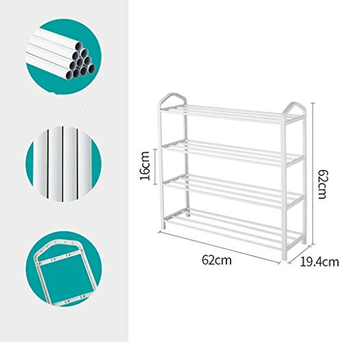 DINGZZ Home Shoe Rack, Removable and Simple, Multi-Layer Simple Home Storage and Assembly Shoe Cabinet