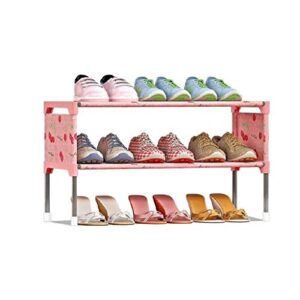 dingzz shoe storage shelf shoe organizer, for 9 pairs of shoes in closet entryway hallway (color : d)