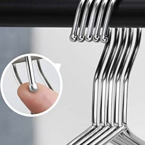 【5-Pack】 WAIKAS Clothes Hanger 304 Stainless Steel 42cm