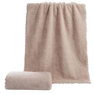 kshcf face cloths washcloths bath cloths soft face towel hand cloth absorbency convenient and stylish wash cloths,brown