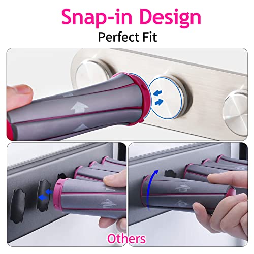 Banjekt Compatible for Storage Holder Dyson Airwrap Complete, SUS304 Dyson Airwrap Holder Wall Mount, Self-Adhesive Dyson Accessory Holder Dyson Stand