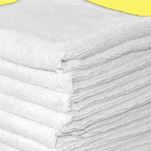 60 5 doz. cotton terry cloth cleaning towels / janitorial / rags 12 x 12