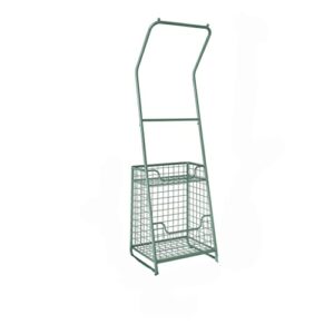 n/a home rack for clothes creative bedroom clothes rack corner floor hanger capacity storage basket (color : d, size : as shown)