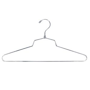 nahanco sld-18, 18” high polished chrome chic shirt hanger (pack of 100)