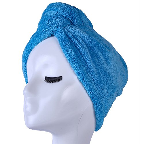 YYXR Microfiber Quick Drying Hair Towel Wrap - Super Absorbent Drastically Reduce Hair Drying Time