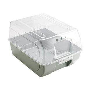 mfchy transparent shoe box storage box household drawer plastic shoe box dormitory shoe storage box (color : c, size : 37x28x22cm)
