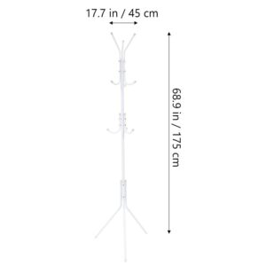 DOUBAO Hanger Standing Tree Coat Clothes Hat Floor Metal Stainless Jacket Stand Steel Organizer Garment Hanging Clothing