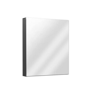 kohler k-81144-da1 maxstow frameless surface mount bathroom medicine cabinet, 15" x 24", dark anodized aluminum