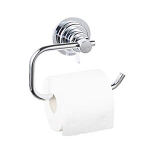 jiepai suction cup paper holder,powerful vacuum suction cup toilet paper roll holder,wall mount towel/tissue rack for bathroom & kitchen-drill free,chrome