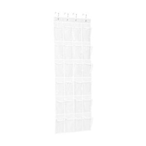 Cafuvv Over The Door Shoe Organizer Pockets Shoe Rack Clear Hanging Holder For Bedroom HP9