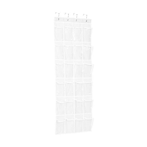 Cafuvv Over The Door Shoe Organizer Pockets Shoe Rack Clear Hanging Holder For Bedroom HP9