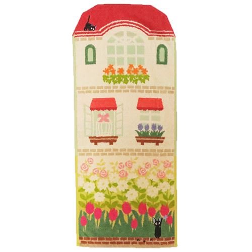 Studio Ghibli Kiki's Delivery Service Face Towel Cotton Flower bed Walk Jiji