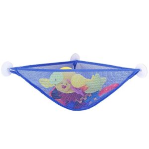 zcargel bath toy organizer, kids bath toy storage net and corner shower caddy bag with 3 strong suction cups the bathroom storage ideas for baby boys and girls