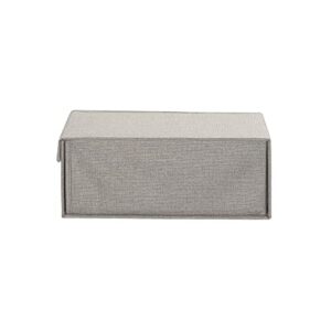 Household Essentials Small Drop Front Shoe Box 2 Pack, Gray