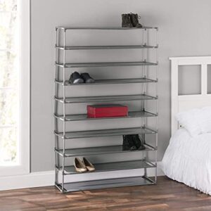 Home Basics Free-Standing Shoe Rack (10-Tier Wide) [Kitchen]