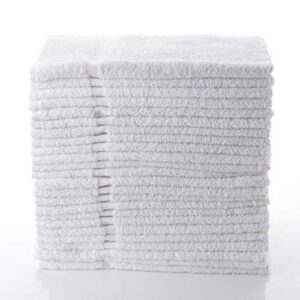 simpli-magic 79251 white hand towels, 16"x27", 12 pack