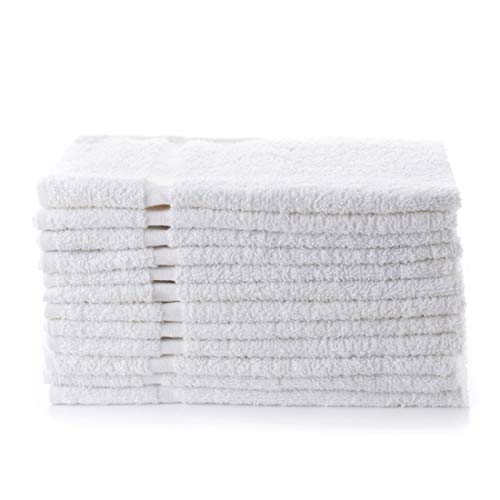 Simpli-Magic 79251 White Hand Towels, 16"x27", 12 Pack