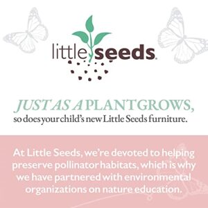 Little Seeds Grow with Me Grey Adjustable Kids’ Closet Organizer System