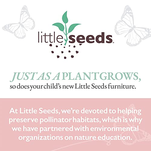 Little Seeds Grow with Me Grey Adjustable Kids’ Closet Organizer System