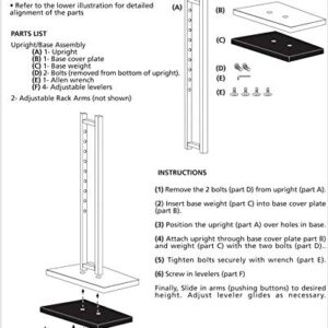 SSWBasics 2-Way Clothing Rack with Straight Arms (Rose Gold)