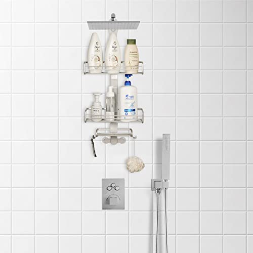 ELYKEN Hanging Shower Caddy Organizer over Shower Head