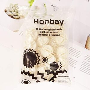 HONBAY 24PCS Wire Cube Plastic Connectors for Modular Storage Organizer Closet and Wire Shelving (Maximum Wire Diameter: 3.2mm)