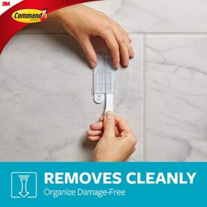 Command Shower Caddy with Water Resistant Command Strips, Easy to Open Packaging