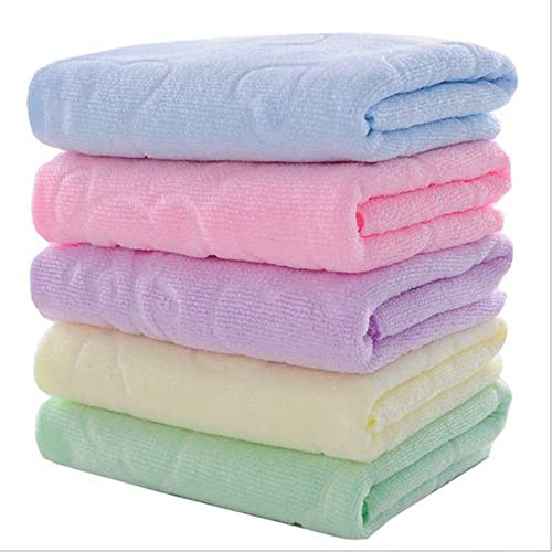 ZHUOEEDAAY 10 Pcs Hand Dry Towel Hanging Loop Fast Drying Superfine Hand Towel Square Hanging Hand Towels Absorbent Hanging Coral Velvet Hand Towels with Hanging Loops for Kitchen Bathroom