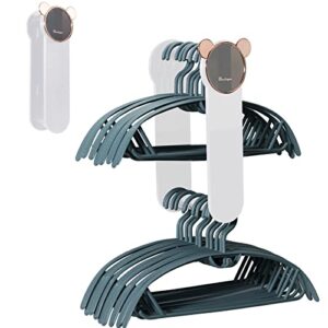 hanger organizer stacker,wall mounted stretchable clothes hanger holder organizer,hanger storage rack (white)