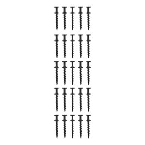 National Hardware N260-126 Bearclaw Hangers Double Headed Screws for Multi Purpose Wall Hanging Projects Up to 30 LBS in Drywall, Black Oxide