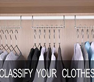 Magicool Hanger 4 Pack Update Metal Magic Cascading Hanger Space Saving Hangers Closet Organizer Clothes Organize Space Saver