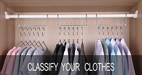 Magicool Hanger 4 Pack Update Metal Magic Cascading Hanger Space Saving Hangers Closet Organizer Clothes Organize Space Saver